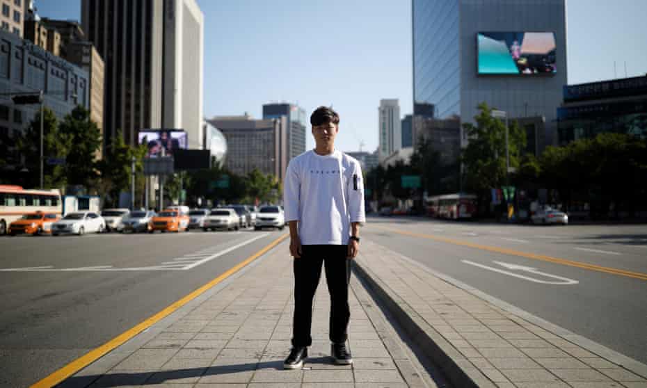 North Korean refugee Lee Oui-ryuk in Seoul, where he can have any food delivered