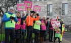 Schools close across Scotland as teachers go on strike over pay