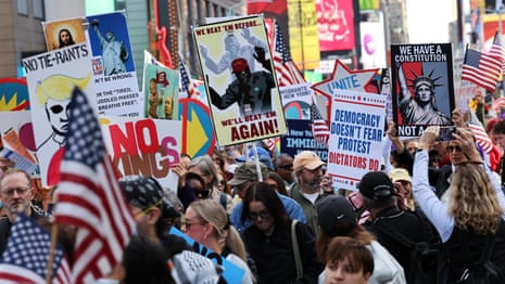 No Kings: what to know about the anti-Trump protests attracting millions |  Protests (US) | The Guardian