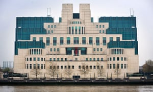 MI6 building in Vauxhall, London