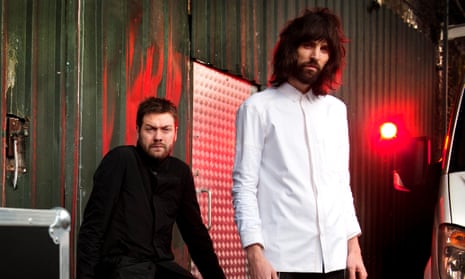 Tom Meighan and Serge Pizzorno of Kasabian, pictured in 2014.