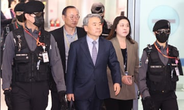 South Korean Ambassador to Australia, Lee Jong-sup at Incheon International Airport, west of Seoul, South Korea