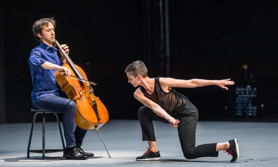 ‘Each movement glances off the one before’ … Jean-Guihen Queyras (cello) and Marie Goudot in Mitten Wir Im Leben Sind (In the Midst of Life) by Rosas.