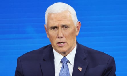 Former vice-president Mike Pence is also widely considered to be a candidate in the 2024 presidential race.