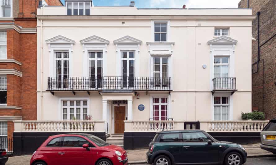 Bekas rumah Jim Henson di London di Hampstead, London Utara