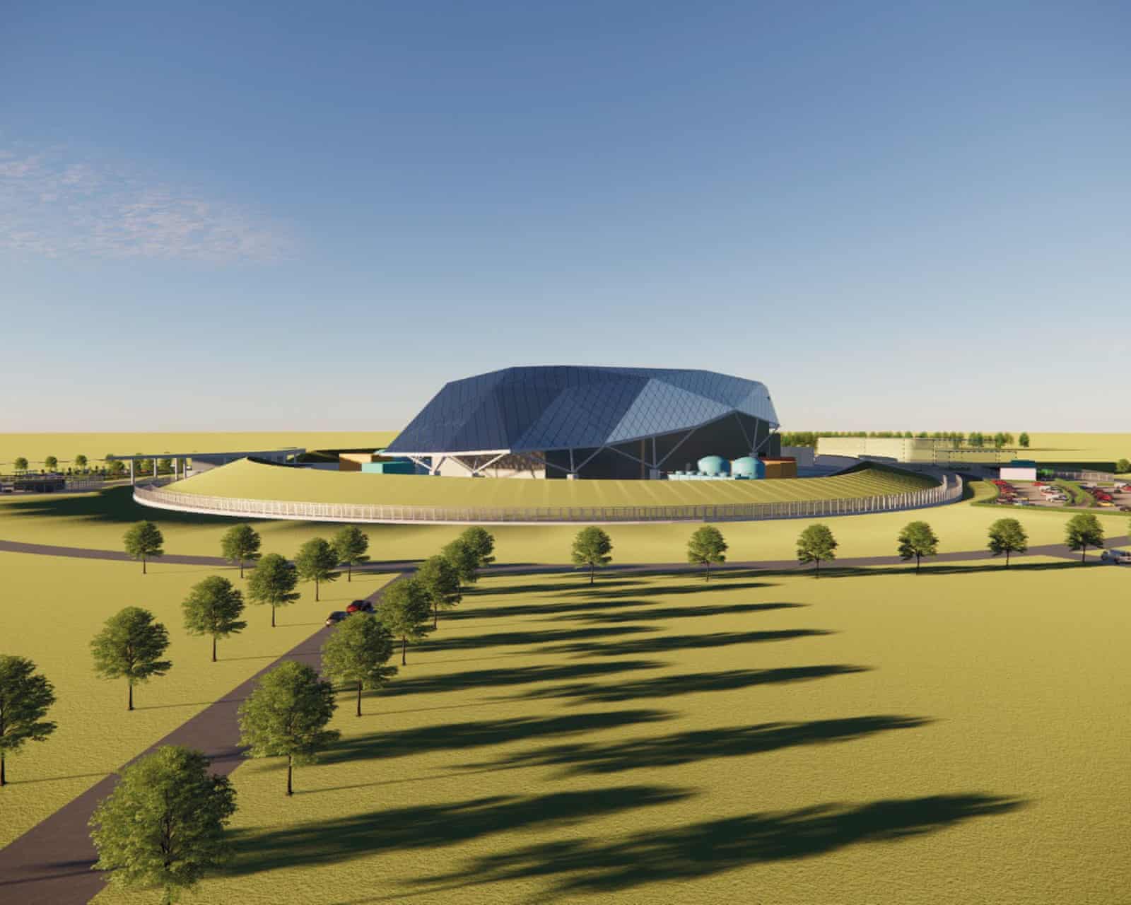 Rolls-Royce designed modular reactor CGI mock-up