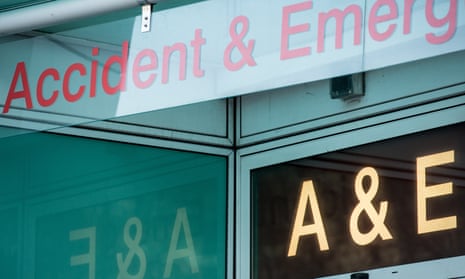 A&E department at UCH, central London
