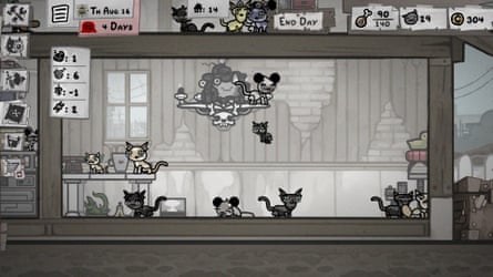 A screenshot from the game Mewgenics