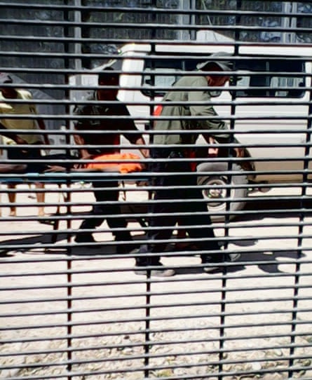Supplied image obtained Friday 16 January, 2015 of asylum seekers during a hunger strike at the Manus Island detention centre.