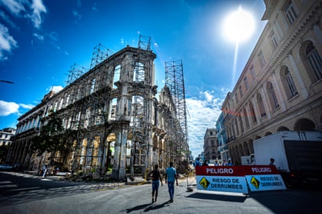 This building at 505 Zulueta Street was declared inhabitable in 1989