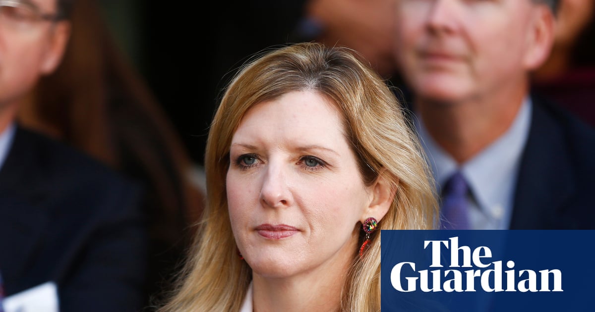 Kathryn Ruemmler on her way to explain that calling a convicted sex offender “Uncle Jeffrey” was just standard professional courtesy in elite legal circles.