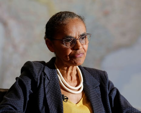 Brazil's former environment minister Marina Silva.