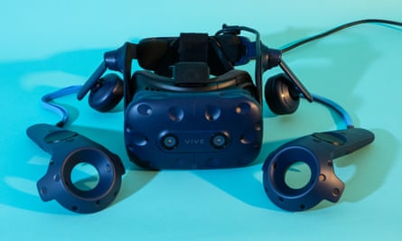 the htc vive pro headset