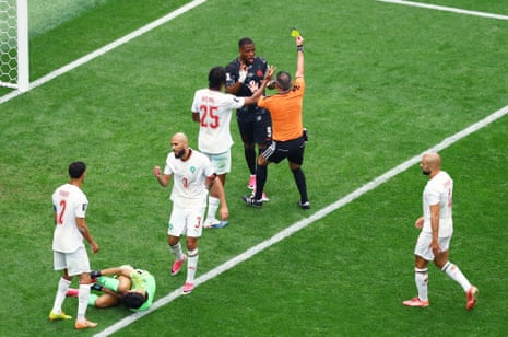 Michael Oliver is quickly on the scene