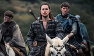 Alexander Dreymon and James Northcote in The Last Kingdom.