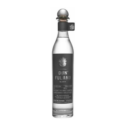 A bottle of Don Fulano Fuerte tequila
