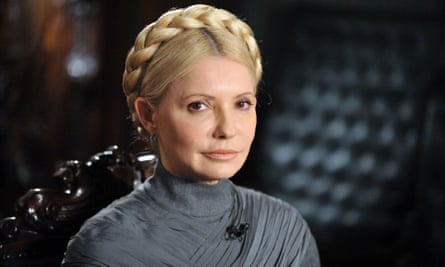 Former Ukrainian prime minister Yulia Tymoshenko
