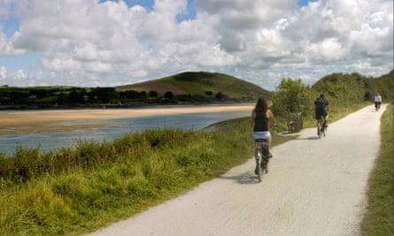 Between Wadebridge and Padstow on the Camel Trail