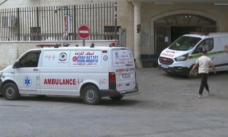 Rafidia Surgical Hospital, where Ayşenur Ezgi Eygi was taken after she was fatally shot.