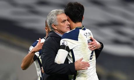 'I don't care about the table': Mourinho insists Spurs still a work in progress – video