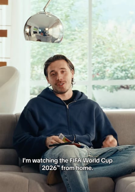 ‘I’m watching the Fifa World Cup 2026 from home.’