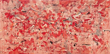 Festival (1970), acrylic and sand on canvas, Balraj Khanna.