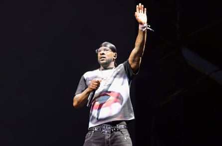 Microphone champion … Skepta.