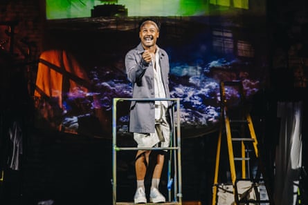 Masters the storytelling … Marcus Collins