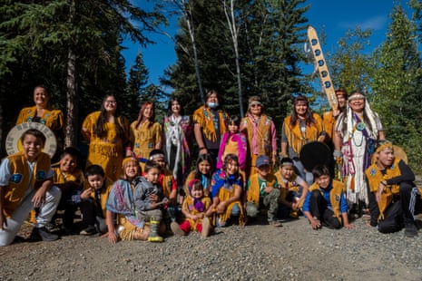 Yukon First Nations at a salmon gathering this year.