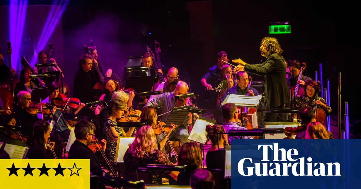 Grit Orchestra/Celtic Connections review – filmic fusion from an 80-strong band