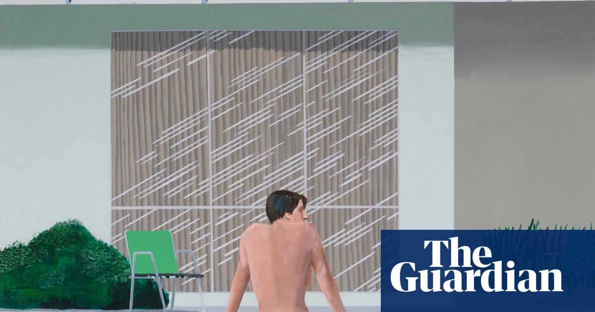‘Suggestive toothpaste tubes shooting into mouths’: David Hockney’s winking celebration of queer life