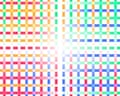 Illustration of interlocking coloured lines