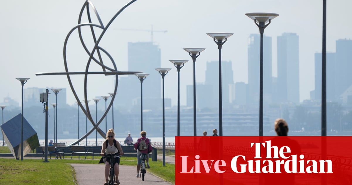 ‘Very worrying’ pollution is ‘so prevalent’ in Europe, says Estonian climate minister – as it happen
