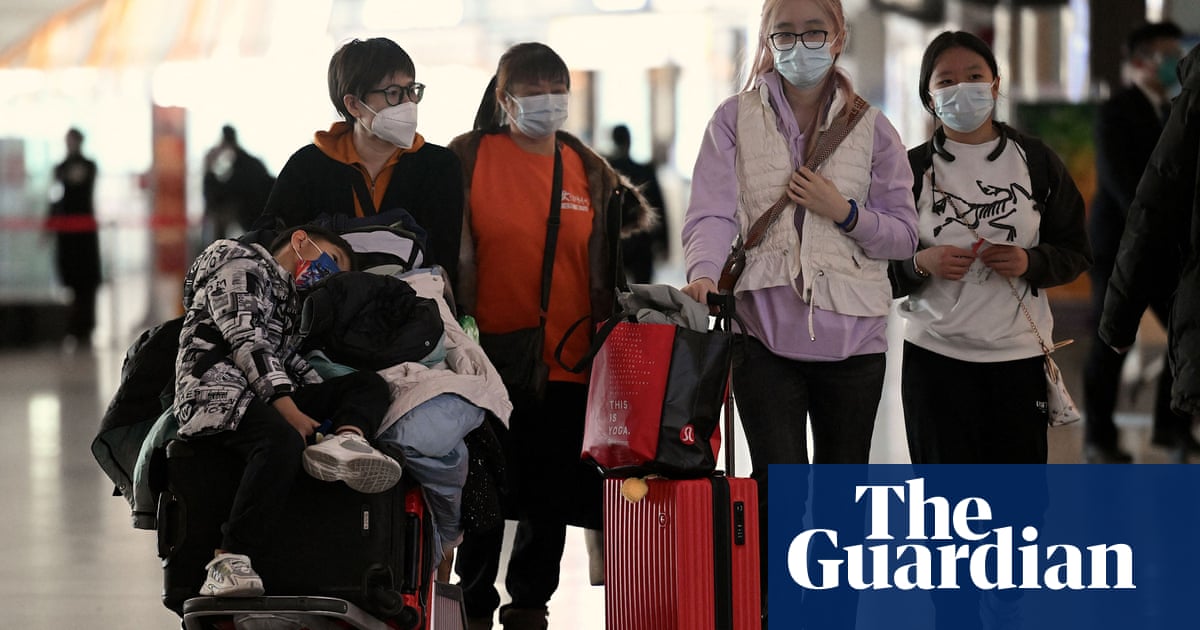 China drops quarantine for visitors as lunar new year travel kicks off amid Covid surge - The Guardian