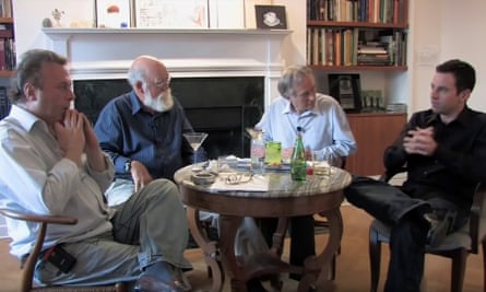 The Four Horsemen: Christopher Hitchens, Daniel Dennett, Richard Dawkins and Sam Harris.