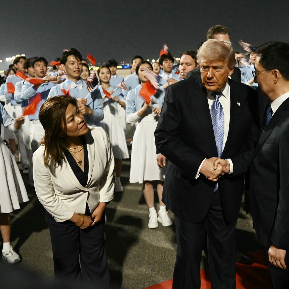 Trump lands in China for high-stakes summit with Xi Jinping, as Iran war looms over talks | China | The Guardian