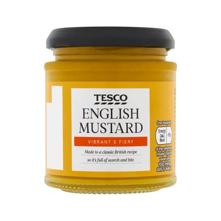 Tesco English Mustard 190G