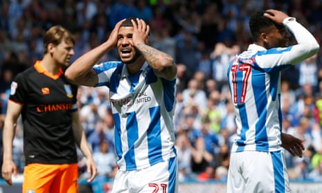 Huddersfield and Sheffield Wednesday deadlocked after semi-final first leg | The Guardian