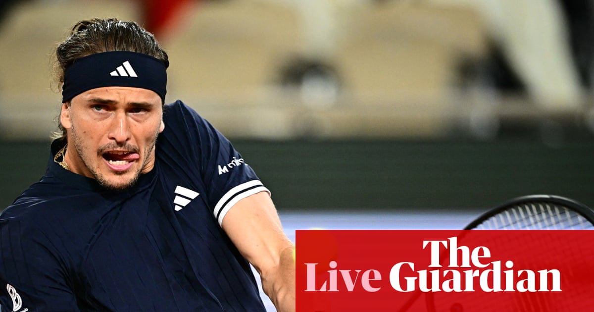 French Open 2026 quarter-finals: Jódar v Zverev; Kostyuk and Andreeva into semis – live