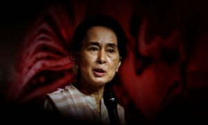 Aung San Suu Kyi.