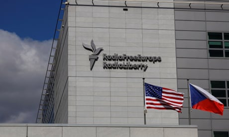 The headquarters of Radio Free Europe/Radio Liberty in Prague.