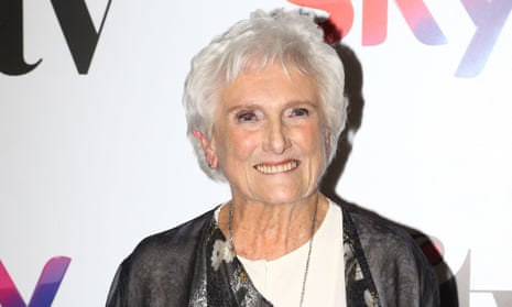 Beryl Vertue at the Women in Film and Television awards on Friday, at which she was presented with the lifetime achievement award.