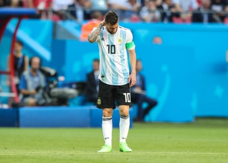 Lionel Messi struggles to incorporate his disappointment aft Argentina’s World Cup exit successful 2018