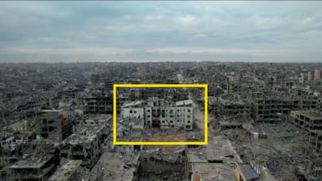 Drone footage shows scale of damage caused by Israeli army to four hospitals in Gaza – video