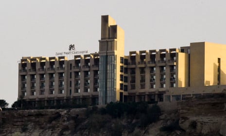 Pearl Continental hotel in Gwadar