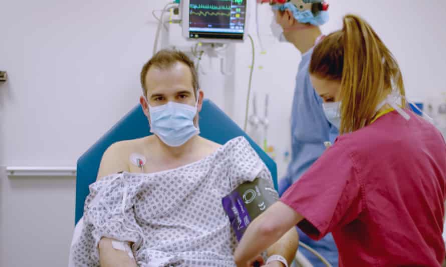 Dr Xand van Tulleken on the legacy of lockdown: Falling ill made me realise the true wonder of the NHS | Coronavirus 1 ‘I knew exactly what the trouble was’ … Van Tulleken in hospital.