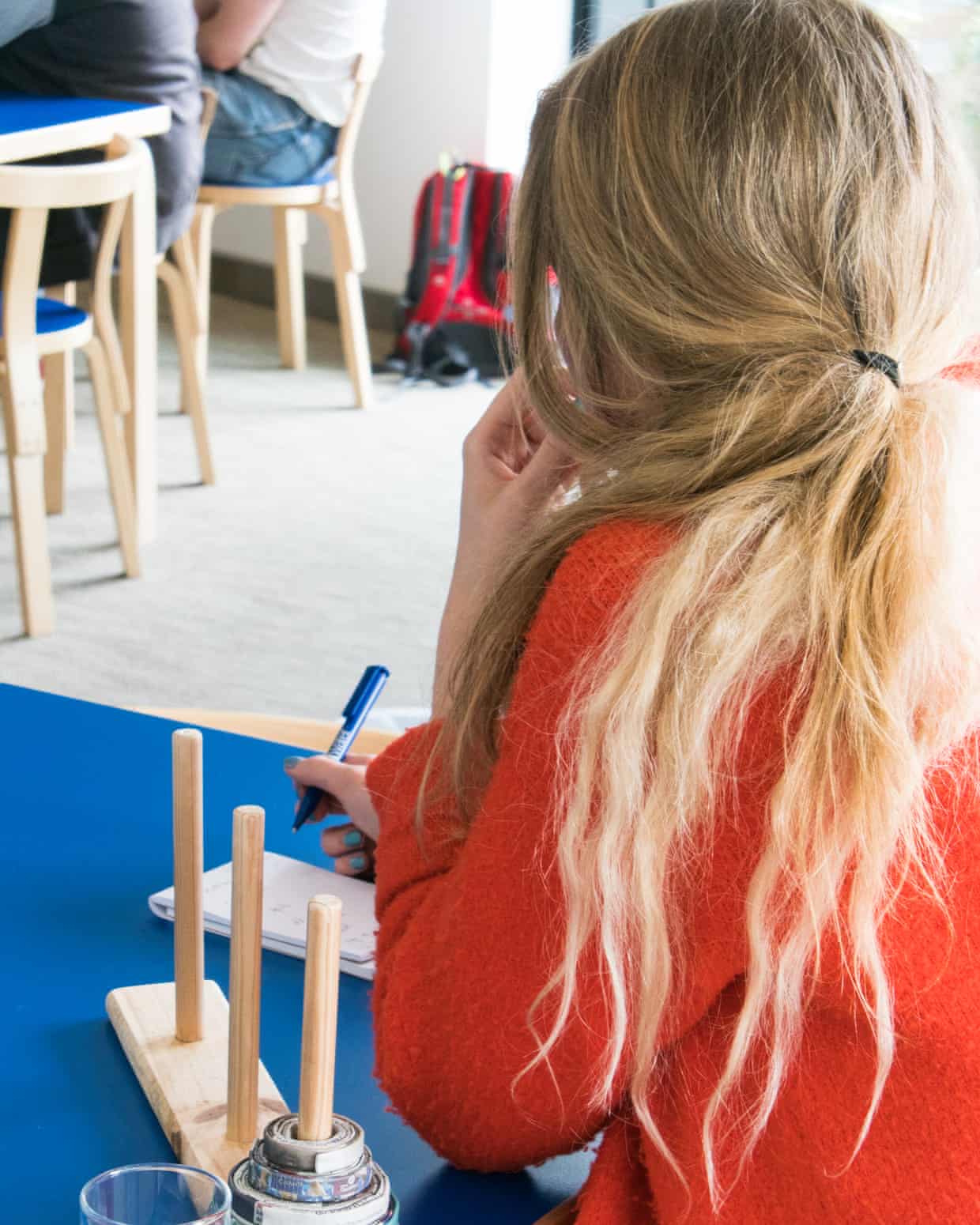 Taking notes during talks at the Guardian Coding Workshop