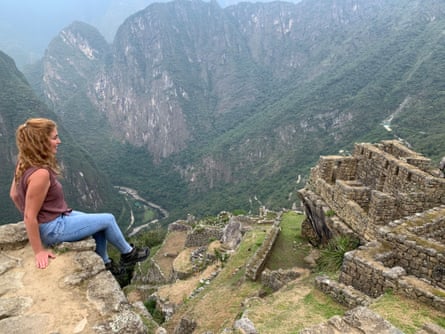 Corina at Machu Picchu, Peru