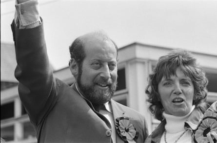 On the campaign trail … with Clement after his 1973 by-election win.