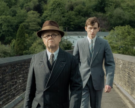 Tales from Wales … Toby Jones and Harry Lawty star in Mr Burton.